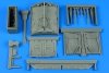 Aires 2287 F-104G/J/S & CF-104 Starfighter wheel bay (for Italeri) 1/32